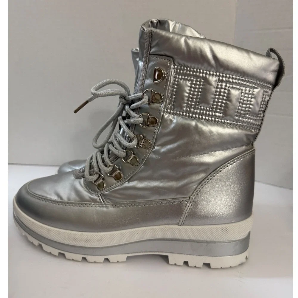 Unbranded metallic silver